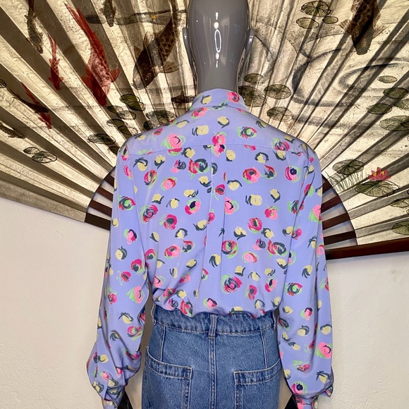 Vintage Jaeger Print Shirt, XS - Picture 3 of 5